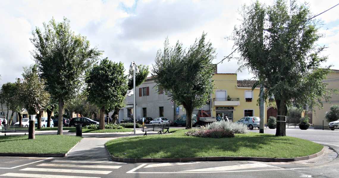 furtei - piazza resistenza