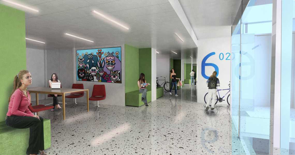 nuova residenza universitaria cagliari - alloggio tipo